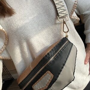 Stylish Multi-Color Crossbody Bag